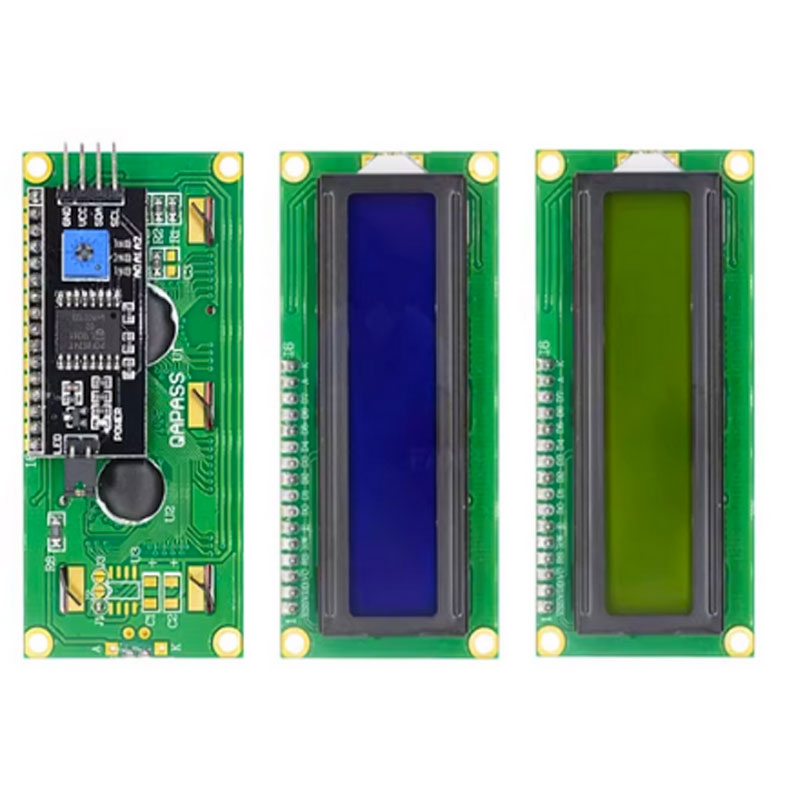Lcd 1602 - LCD1602A Tela Azul/Verde IIC/I2C 1602 Módulo