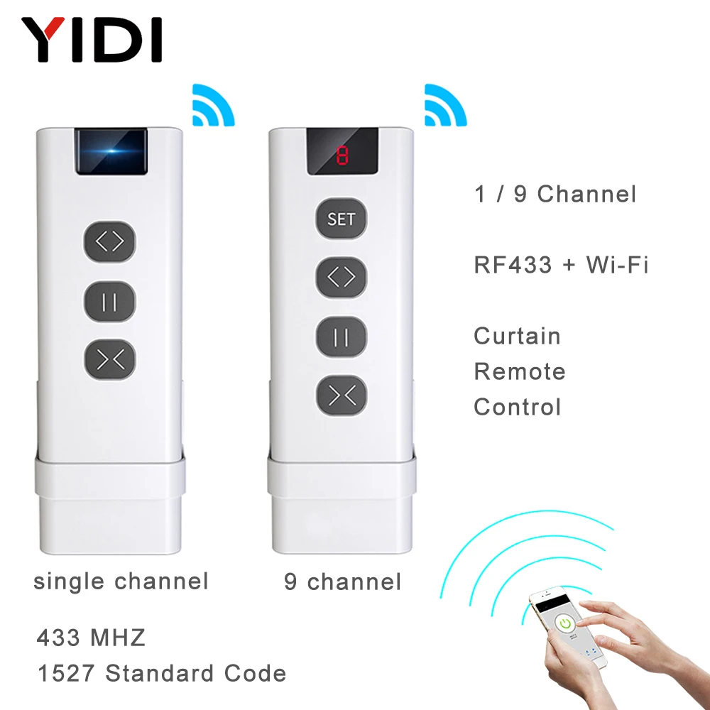 Ir Remote Module - Controle remoto rf433 de 9 /1