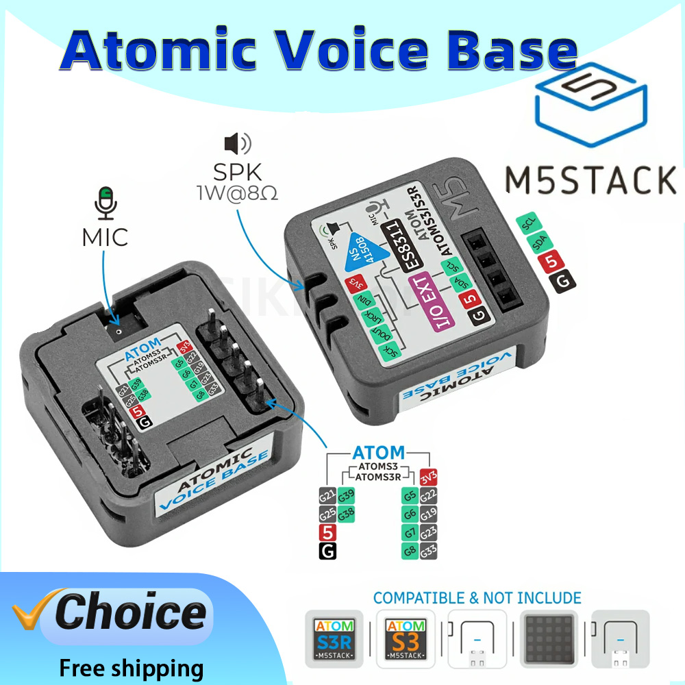 Microphone Module - Módulo de Microfone MEMS M5Stack Atomic