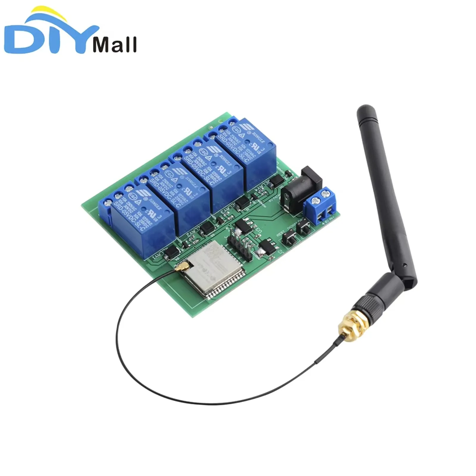 Relay Module 4 Channel - Módulo de Relé Sem Fio ESP32