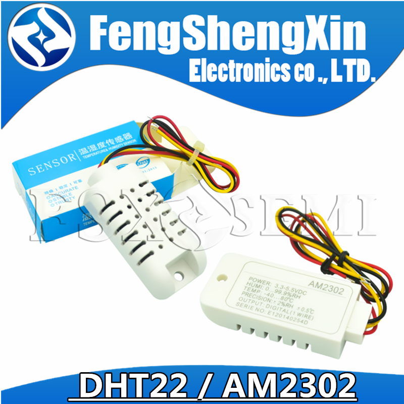 Dht22 - 1 peça com fio dht22/am2302 sensor