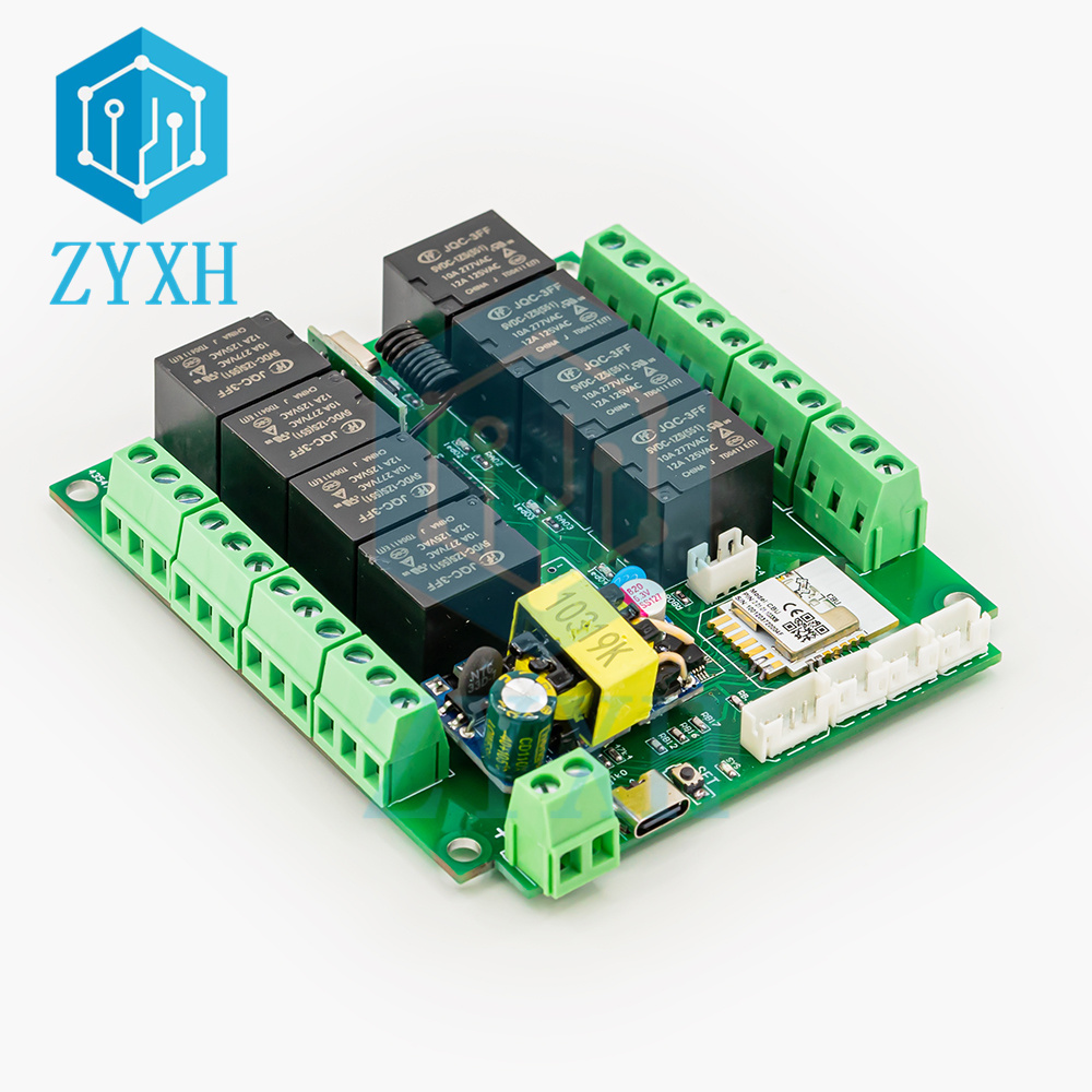 Relay Module 4 Channel - Tuya-Relé de Controle Remoto, 8 Canais,