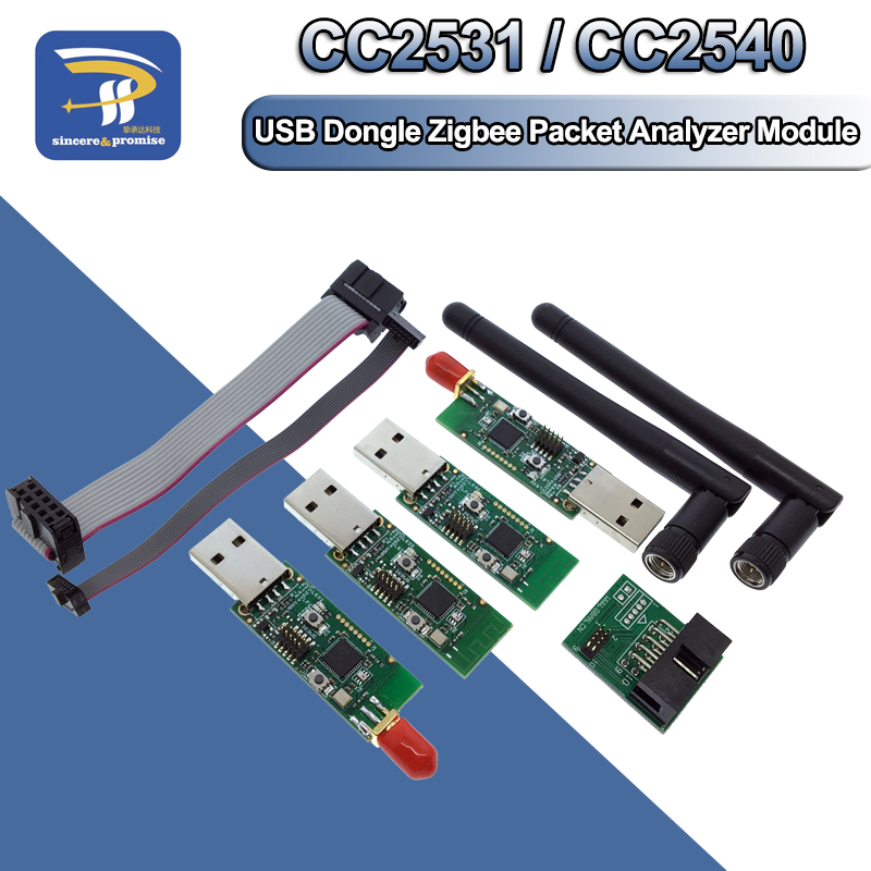 Sniffer placa nua módulo anali - Zigbee Cc2531 avaliação e preço
