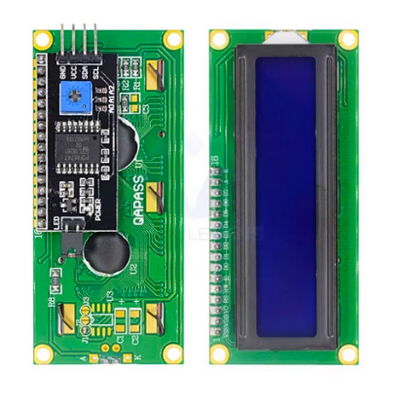 LCD1602A Tela Azul/Verde IIC/I - Lcd 1602 avaliação e preço