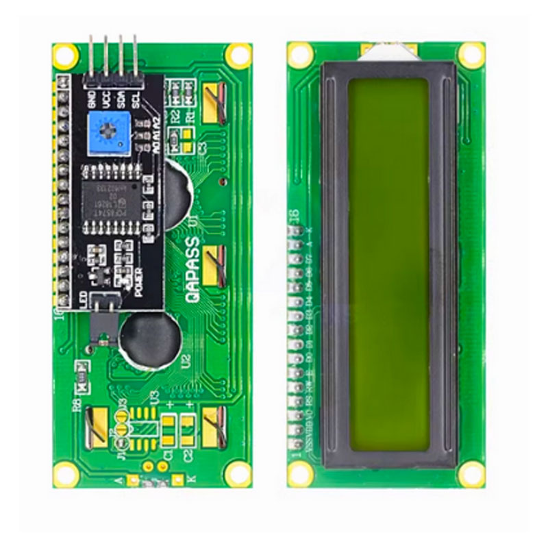 LCD1602A Tela Azul/Verde IIC/I - Lcd 1602 avaliação e preço