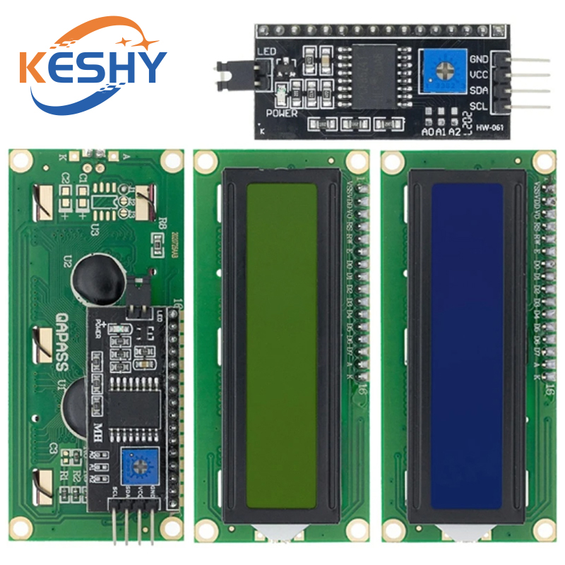 Lcd1602 1602 módulo lcd azul/a - Lcd 1602 avaliação e preço
