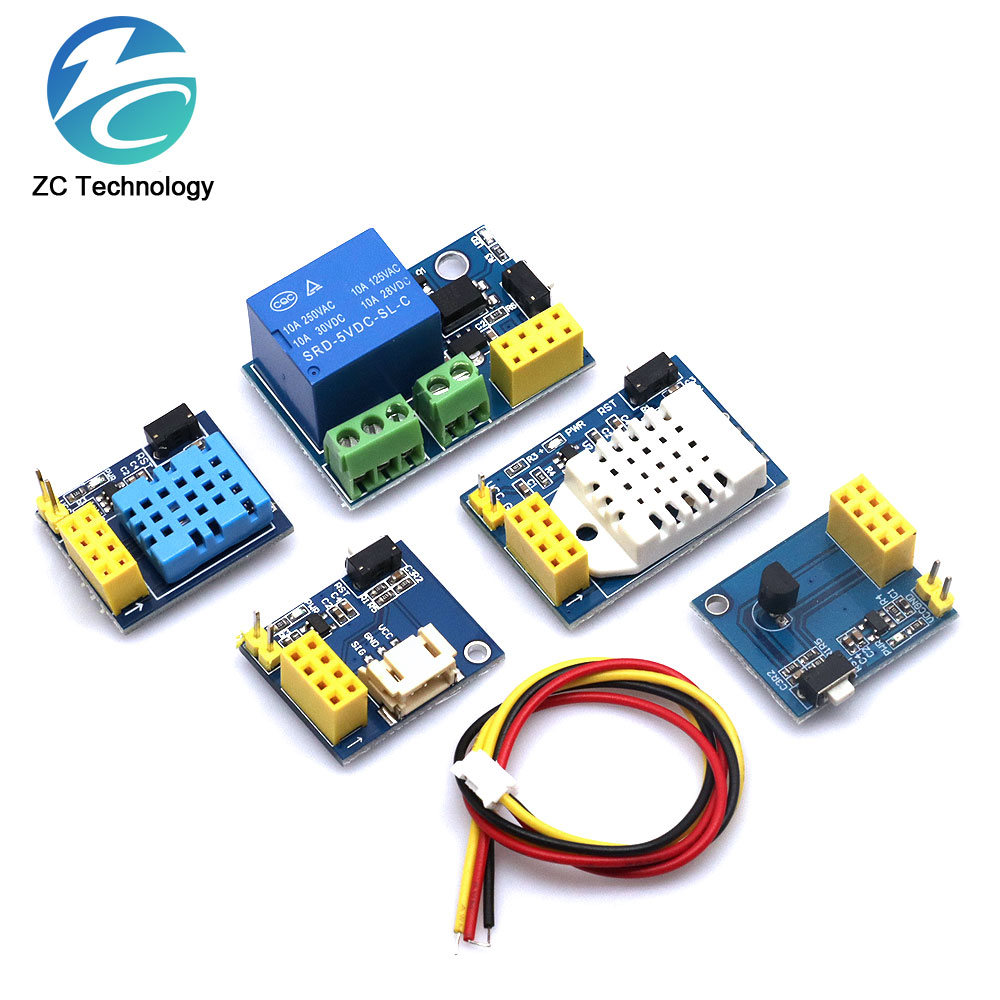 Esp8266 5v módulo de relé wi f - Dht11 avaliação e preço