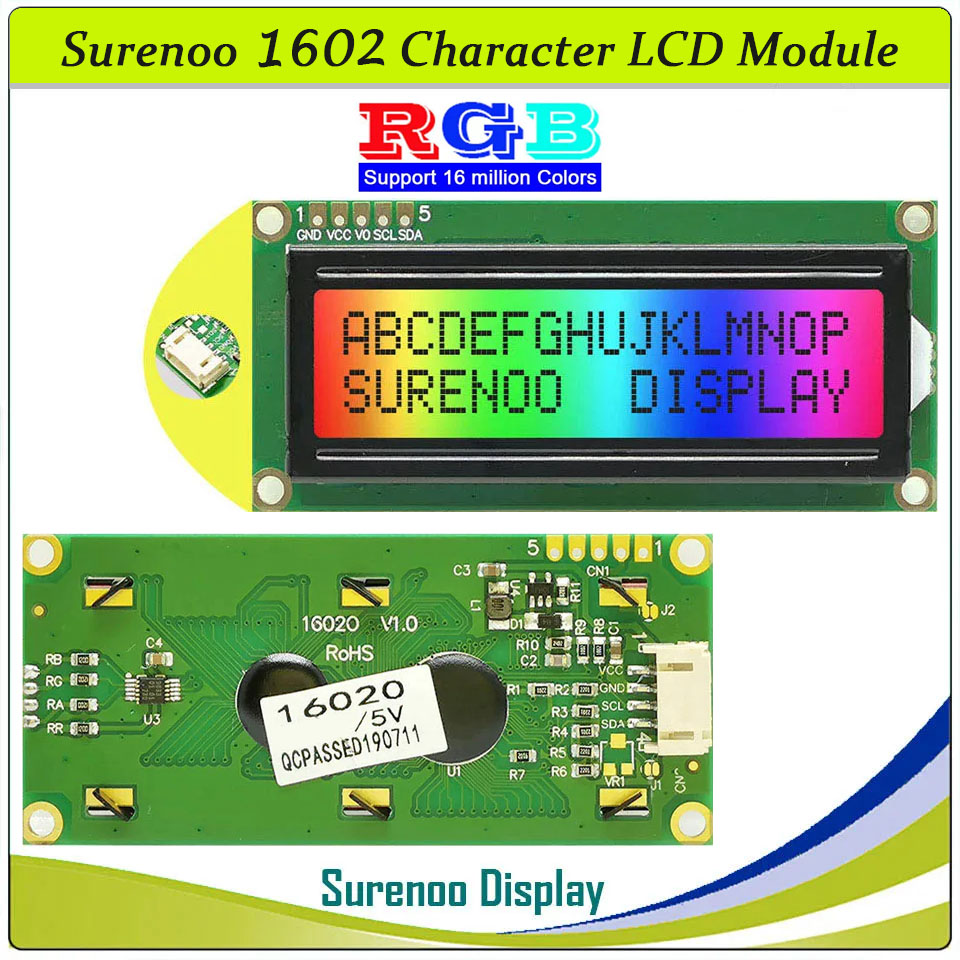 Módulo de Display LCD Grove 16 - Lcd 1602 avaliação e preço