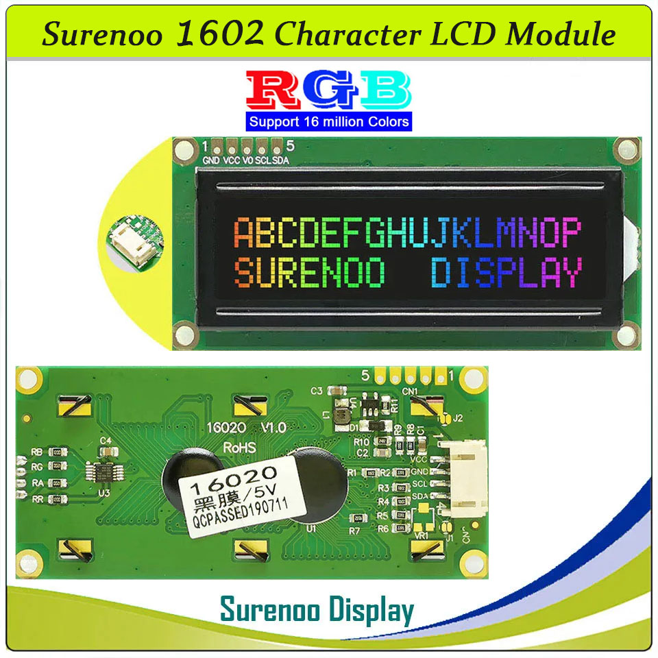 Módulo de Display LCD Grove 16 - Lcd 1602 avaliação e preço