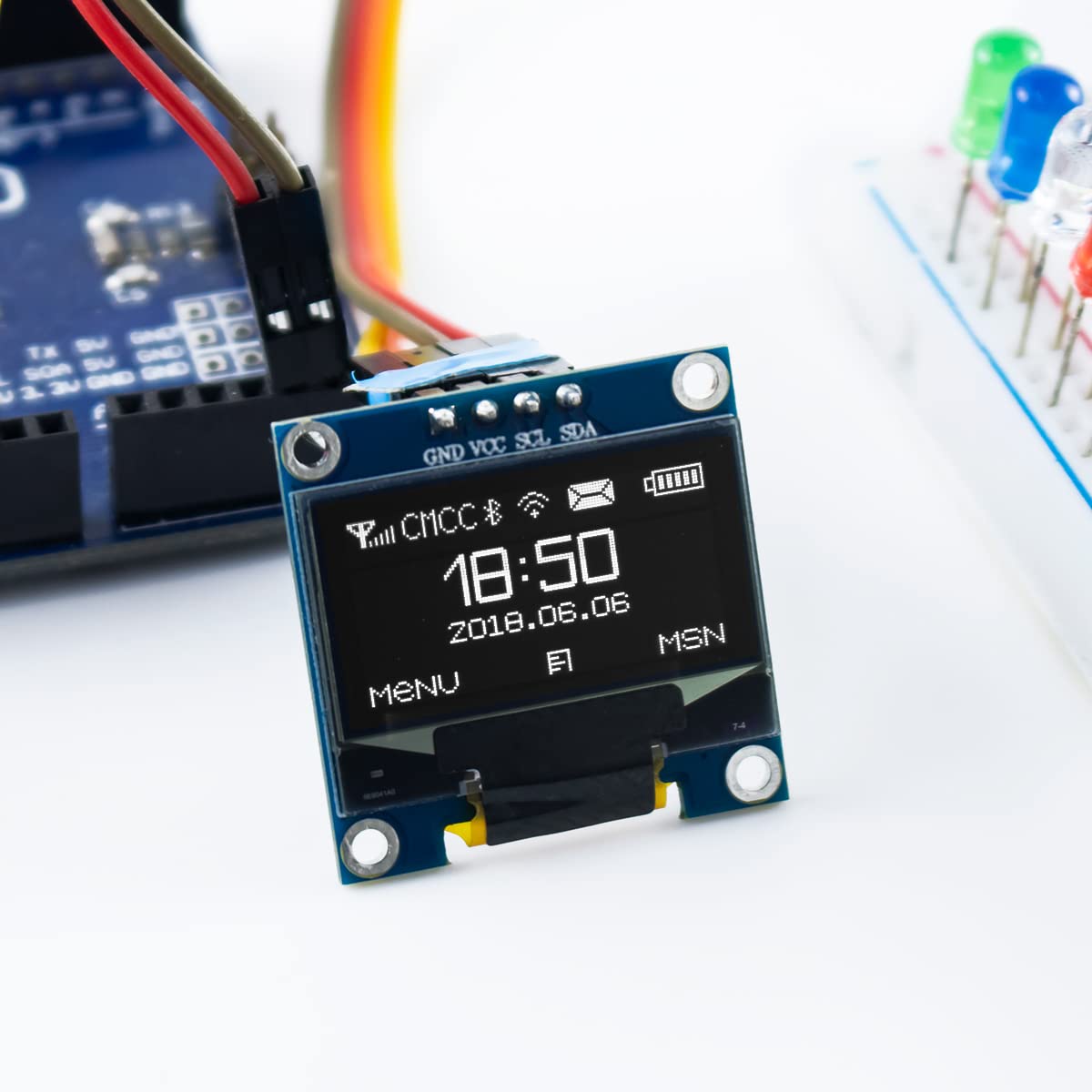 Módulo de exibição OLED I2C II - Oled Display 0.96 avaliação e preço