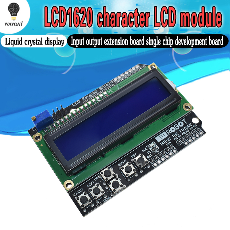 1 peça escudo de teclado lcd l - Lcd 1602 avaliação e preço