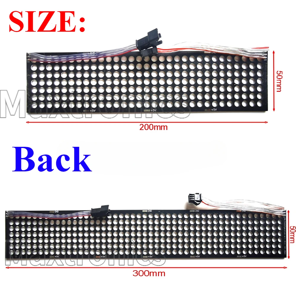 Ws2812b led tela transparente  - Ws2812B avaliação e preço