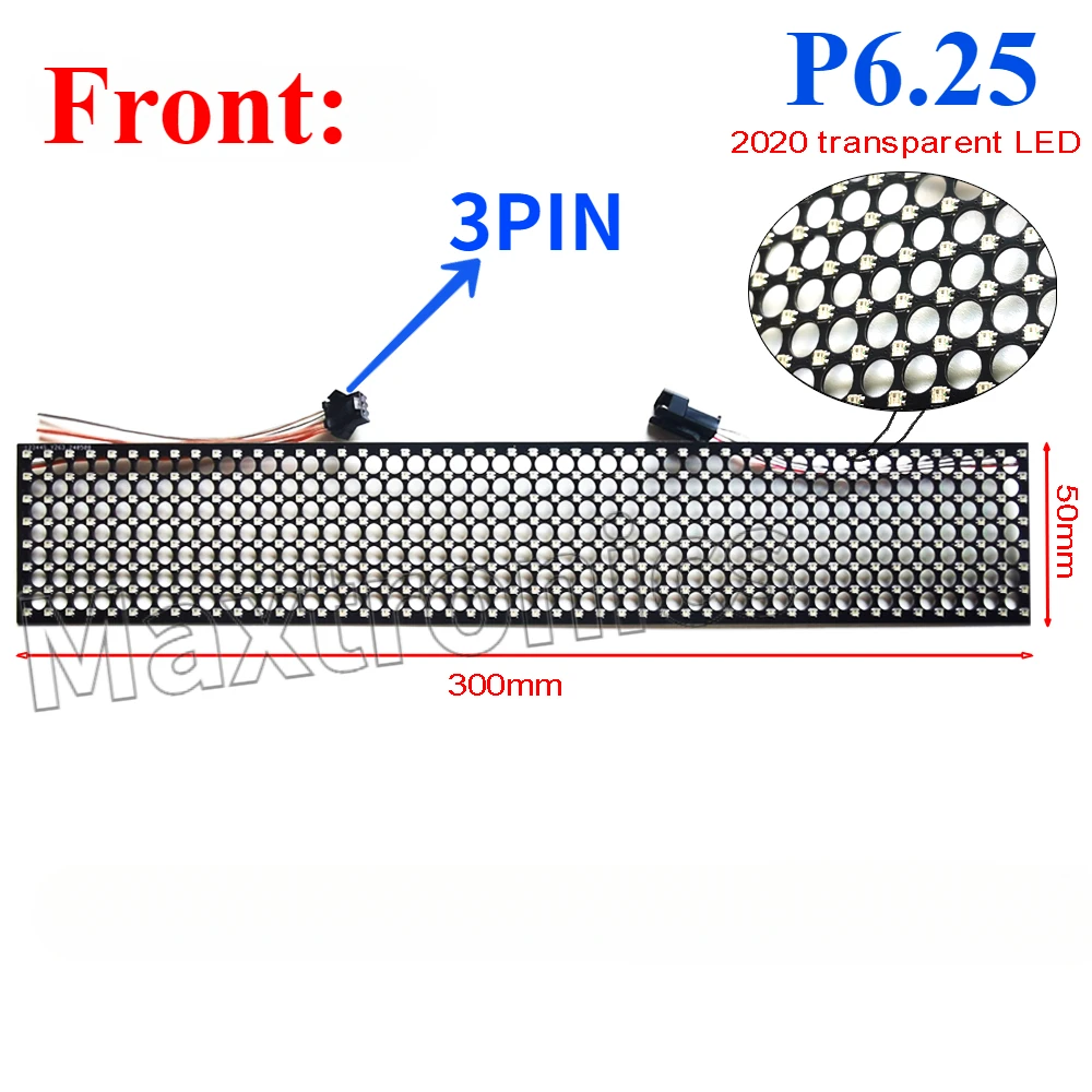 Ws2812b led tela transparente  - Ws2812B avaliação e preço