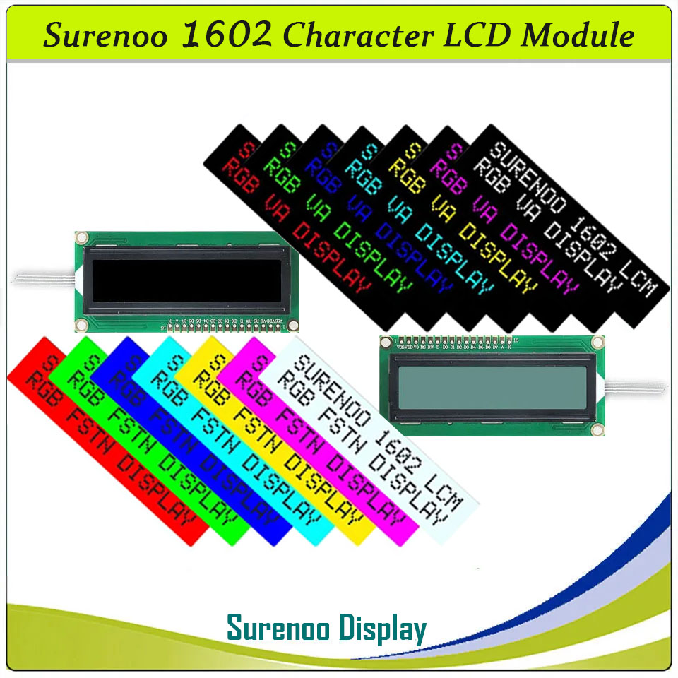 162 16X2 1602 5.0V Tela de exi - Lcd 1602 avaliação e preço