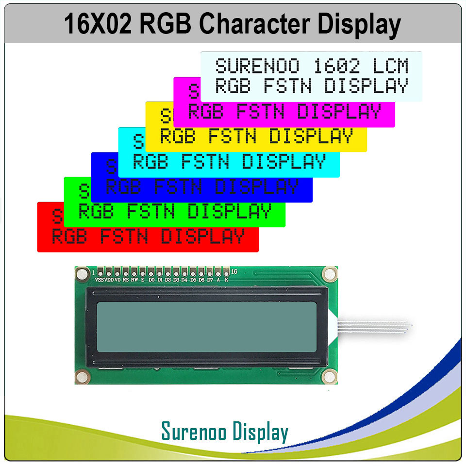 162 16X2 1602 5.0V Tela de exi - Lcd 1602 avaliação e preço