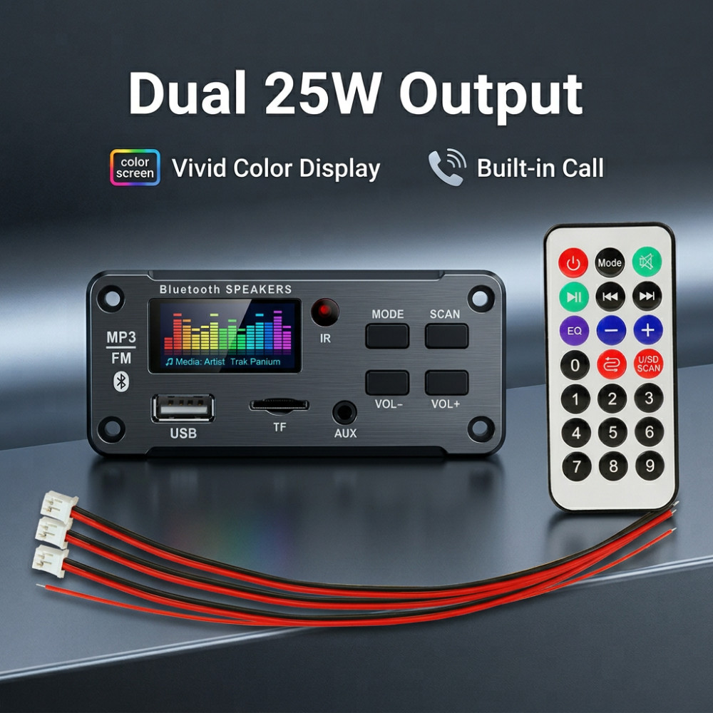 Amplificador Bluetooth 50W com - Joystick Module avaliação e preço