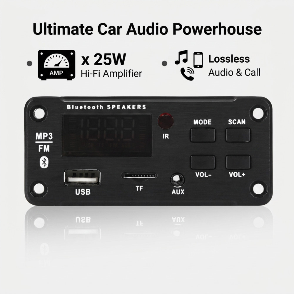 Amplificador Bluetooth 50W com - Joystick Module avaliação e preço