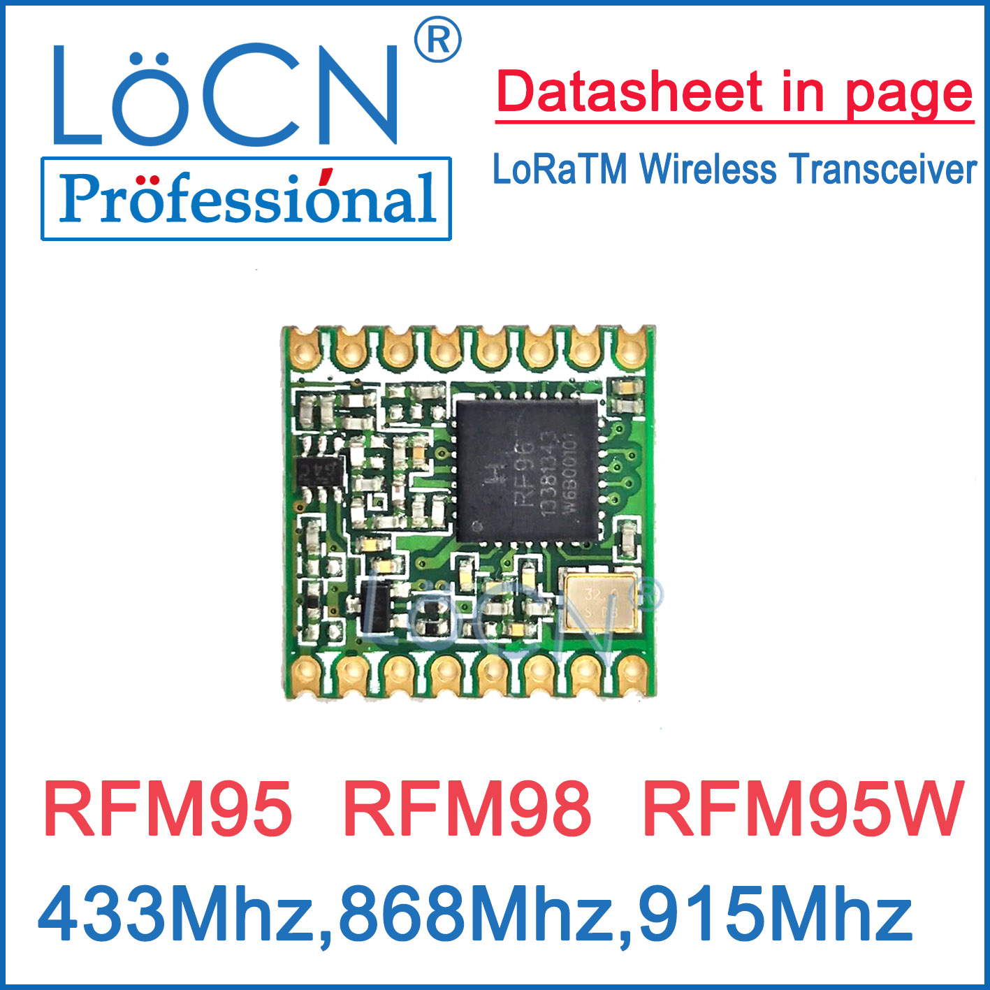 5pcs RFM95 RFM98 RFM96 RFM95W  - Lora Rfm95 avaliação e preço