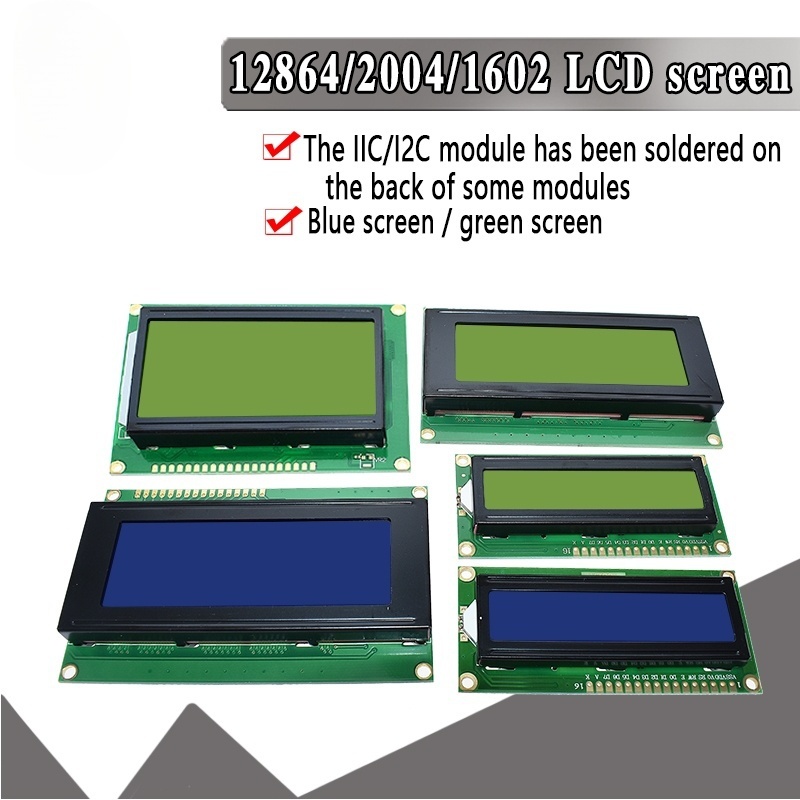 Módulo LCD 1602 2004 com Tela  - Lcd 1602 avaliação e preço