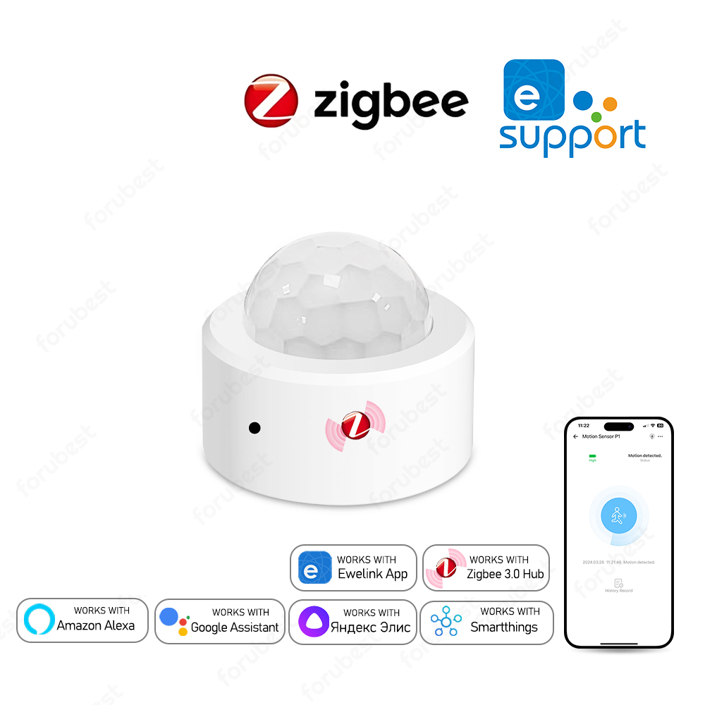 Zigbee 3.0 sensor de movimento - Pir Motion Sensor avaliação e preço